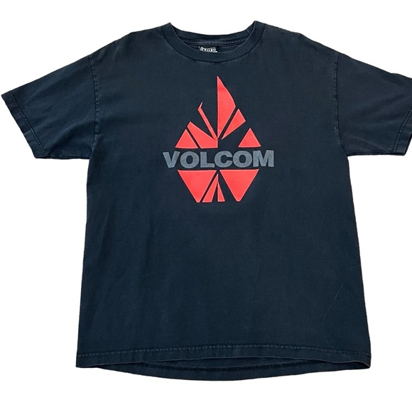 Volcom Other - VOLCOM Tshirt black red size large good pre owned condition